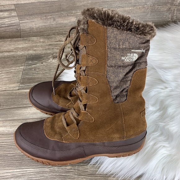 north face tall winter boots